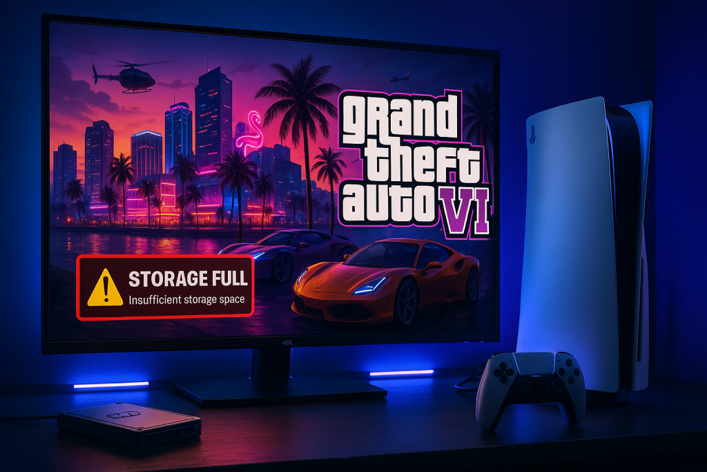 GTA 6 File Size Predictions Have Players Worried About Storage Space